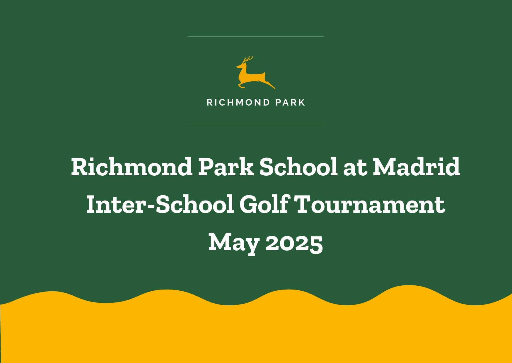 Richmond Park School at the Madrid Inter-School Golf Tournament